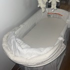 Delta Children Bassinet Teddy Bear   Pre Owned 