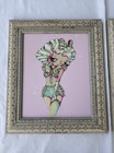 Pinkytoast Framed Authentic Big Eyed Tattoo Girl Art Prints Signed 2011