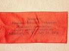 Vintage 1935 Hudson Mohawk Vol Firemen s Assn Convention Altamont Ny Ribbon
