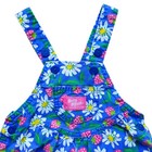 Vintage Oshkosh Baby Bgosh Daisy And Strawberry Bubble Romper Shortalls Vestbak 