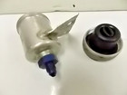 Small Alum Cnc Fluid Tank 1 1 2  Od X 1 7 8 Tall -3an  Alcon Brembo 062425-45