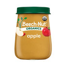 Organic Baby Food Jars Apple Puree Stage 1 Non-gmo 4oz Glass 10 Count For 4