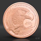 2 Oz Gsm Copper Eagle Round  999 Fine Copper Bullion 2 Avdp Ounce