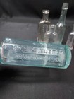 Antique 1800s Lot Of 5 Embossed Mixed Medicine Veterinary Apothecary Bottles