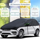 Universal Suv Mpvhalf Car Cover Waterproof All Weather  Hail Protector Car Body