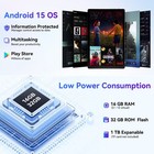 Android 15 Tablet 16gb Ram 32gb Rom Dual Camera Lcd Wifi Bt 5 4 Touch Screen