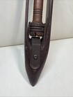 Vtg Tru-loc  Flying Boat Shuttle Weaving  Loom  Bobbins Wooden Metal Tip