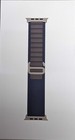 Genuine Apple Watch Band Alpine Loop  49mm  Blue - Medium  fits 145mm - 190mm 