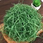 Green Basket Filler Shredded Papercrinkle Cut Paper Shred Filler Raffia Grass   