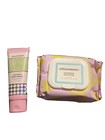 Refreshments Luscious 1 Hand Cream Lotion Citrus   1 Cleansing Face Wipes New