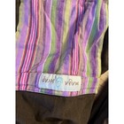 Maya Wrap Ring Sling Baby Carrier Unisex Os Brown Purple Stripe Cotton Pocket