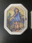 Cicely Mary Barker Scilla Flower Fairy Vintage Trinket Tin Collectible Blue 2pc