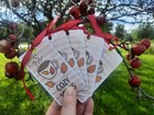 Cozy Vibes Coffee Mug Bookmark Laminated Autumn Fall Reader Gift With Red Ribbon