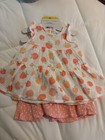 Girls Size 6m 4-piece Koala Baby 2-pack Dress And Diaper Cover Sets Pink
