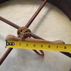 16 In Irish Bodhran Frame Drum  Wood Body  Includes Tipper  2-piece Set 