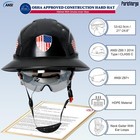 Hardhats Size Range From 53-63cm  20 86-24 80 Inch  Black Hard Hat With   