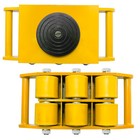 8t Dolly Skate Machinery Mover Roller Heavy Duty Cargo Trolley Casters 360  