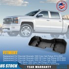 Under Seat Storage Box For Chevy 2014-19 Silverado 1500 Crew Gmc Sierra Jdmspeed