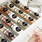 144 Round 1 5  Spice Jar Labels Preprinted  Chalkboard Seasoning Spice Labels