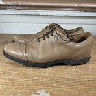 Footjoy    icon Black    Tan Leather Cap Toe Golf Shoes Mens Size 11m 52075