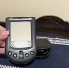 Palm Pilot Pda Digital Organizer Touchscreen With Case Palm M105 Tested Black