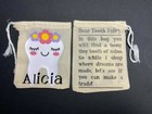 Personalized Tooth Fairy Bag  Personalized Tooth Fairy Pouch