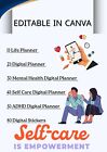 1000  Editable Digital Planner Templates On Canva For Personal Growth