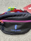 Cotopaxi Kapai 1 5l Hip Pack Fanny Waist Del Dia Dark Black Zip Purple Logo New