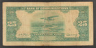 China Central Bank Of Communications 25 Yuan 1941 P 160     Vf