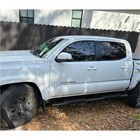 3 5  Step Curved Running Boards For 2005-2023 Toyota Tacoma Double Cab Nerf Bars