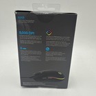 New Sealed Logitech G203 Lightsync Wired Gaming Mouse-black- Fast Free Shipping