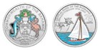 2024 Bahamas 25 Cents Coin Commemorative 50th Aniversary Full Roll Ltd Ed