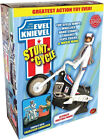 Evel Knievel Stunt Cycle Toy-wind Up Energizer Launcher-trail Bike figure helmet