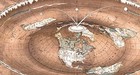 Flat Earth Map - Square And Stationary Earth Orlando Ferguson- Poster 24 X 18