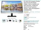 Hp M24h 24  Fhd Ips Led Monitor - Black