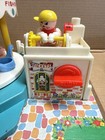 1972 Vintage Fisher-price Little People Merry Go Round- Works  