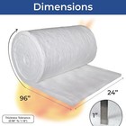Ceramic Fiber Insulation Blanket - 8   Density - 2400f - 1    X 24    X 96    In Size 