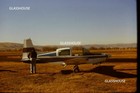Man Standing By His Grumman Aa-5 Traveler Airplane  1977 Photo Slides