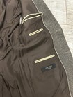 Men Carl Gross Brown Wool Blazer 46   3xl   54