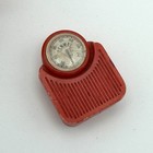 Vintage Renwal Doll House Radio record Player   Bathroom Scale Red   No Drawer