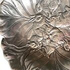 Vintage 1990 Arthur Court Bunny Rabbit Serving Bowl Aluminum Signed Approx 8 