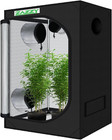 Hydroponic Grow Tent Kit W  Floor Tray And Window For Growing Indoor Plants
