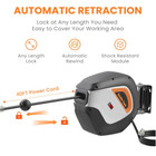 Giraffe Tools Electric Cord Reel Retractable Extension Power Cord 12awg 3c Sjtow