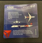 Delta Air Lines Team Usa A350h - Paris -  Pilot Trading Card  No  63 Rare