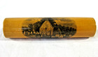 Mauchline Ware Crochet Case With Alloway Kirk Transfer Decoration 4 Inches