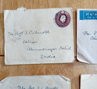 Collection Of 12 Envelopes Sent To Rev F C Arnold Kolhar  India 1920s   30s