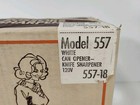 Oster Touch-a-matic Can Opener Knife Sharpener Model 577 White Nib Nos Vintage