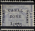 1906 Usa Canal Zone Overprint - Scott 16  Type B   C - Mh  Og