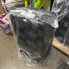 American Tourister Black Large Checked Luggage Suitcase 28  Hardside Spinner