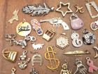 Vintage - Now 50 Piece Figural Items Pendants Charms Craft Supply Jewelry Lot  2